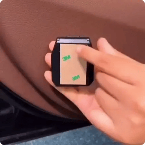 Projetor de Porta Automático Personalizado Sem Fio VisionCar™ + Brinde Grátis